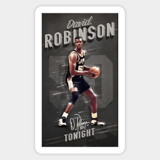 David Robinson 50 Sticker